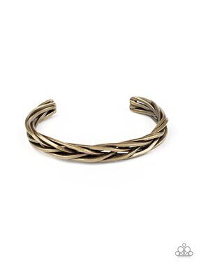 Paparazzi Mens Brass Cuff Bracelet (BC007)